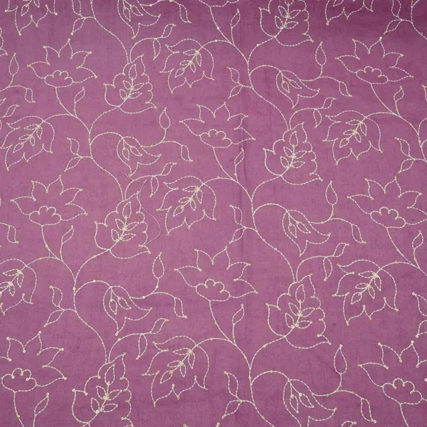 Lavender_Thread_Embroidery_Pure_Linen_Fabric_Sn_31239_Default_Title