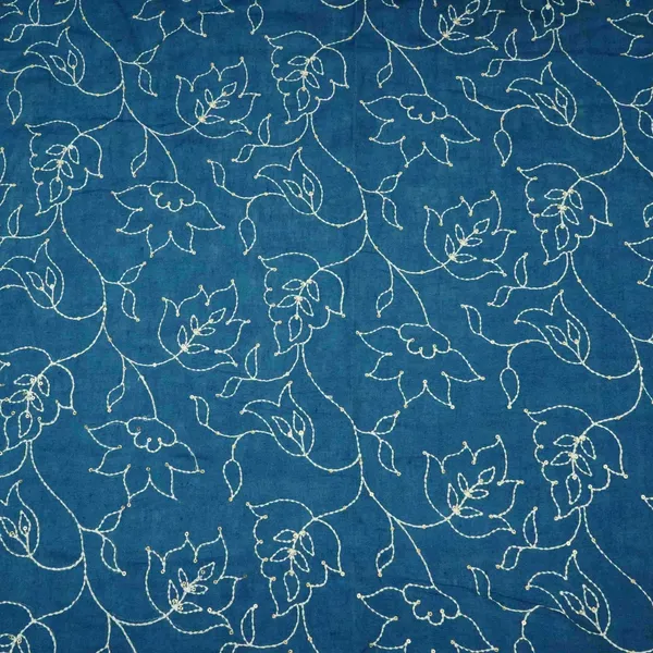 Denim_Blue_Thread_Embroidery_Pure_Linen_Fabric_Sn_31240_Default_Title