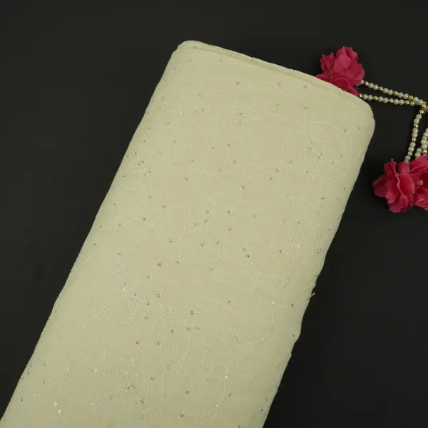 Off_White_Thread_Embroidery_Pure_Linen_Fabric_Sn_31242_Default_Title
