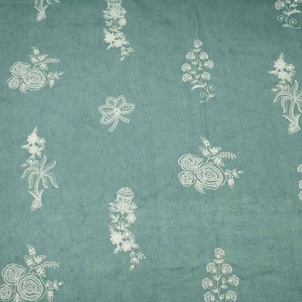 Dusty_Denim_Thread_Embroidery_Pure_Linen_Fabric_Sn_31245_Default_Title