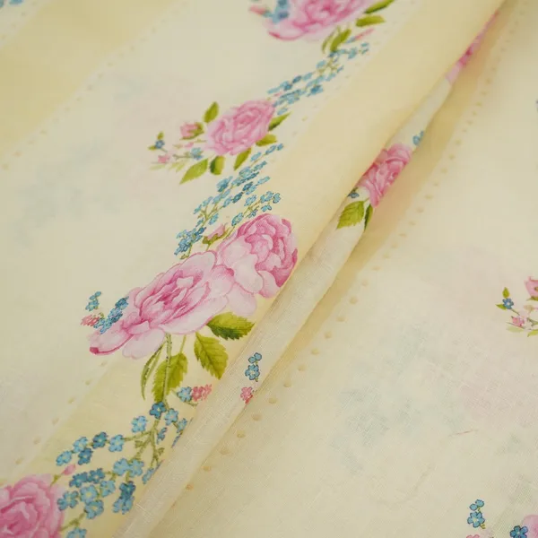 Ivory_Floral_Stripes_Print_40s_Pure_Linen_Fabric_Vf_31322_Default_Title