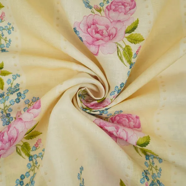 Ivory_Floral_Stripes_Print_40s_Pure_Linen_Fabric_Vf_31322_Default_Title
