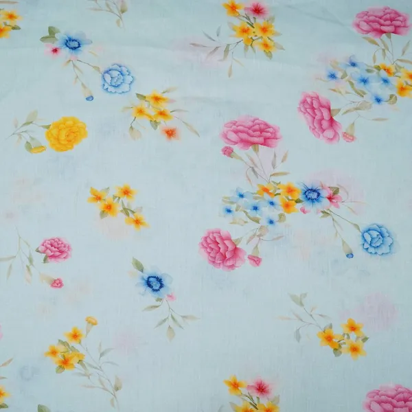 Light_Aqua_Blue_Floral_Print_40s_Pure_Linen_Fabric_Vf_31348_Default_Title
