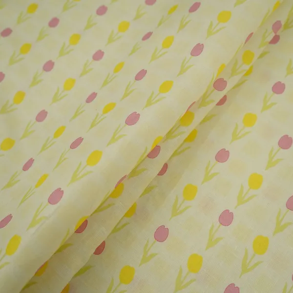 Cream_Floral_Print_40s_Pure_Linen_Fabric_Vf_31351_Default_Title