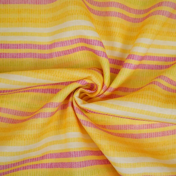 Yellow_With_Multicolor_Stripes_Print_40s_Pure_Linen_Fabric_Vf_31361_Default_Title