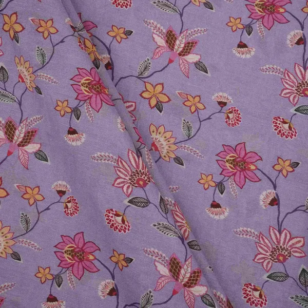 Lilac_Floral_Print_Pure_Linen_Fabric_Gts_31336_Default_Title