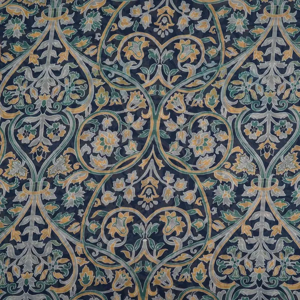 Navy_Blue_With_Multicolor_Kalamkari_Print_Mul_Chanderi_Fabric_Vf_31346_Default_Title