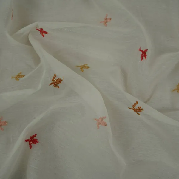 White_Dyeable_Cross_Stitch_Work_Chanderi_Fabric_Ctf_31378_Default_Title