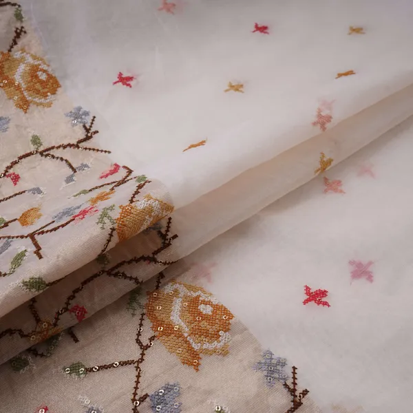 White_Dyeable_Cross_Stitch_Work_Chanderi_Fabric_Ctf_31378_Default_Title