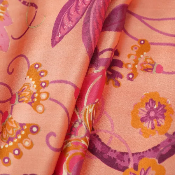 Pink_With_Dark_Pink_Tropical_Stripes_Bemberg_Modal_Silk_Fabric_Ktp_31421_Default_Title