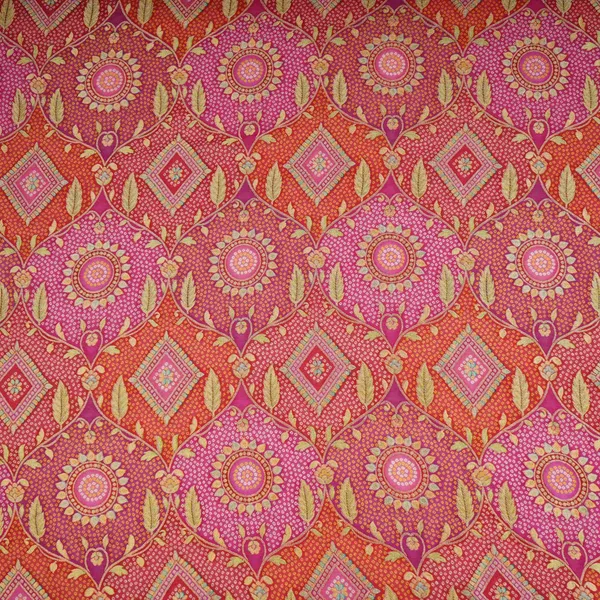 Magenta_Pink_Bandhani_Floral_Georgette_Jaal_Fabric_Mti_31548_Default_Title