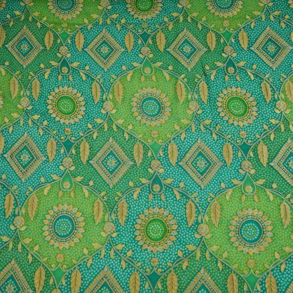 Teal_Blue_Parrot_Green_Bandhani_Floral_Georgette_Jaal_Fabric_Mti_31549_Default_Title