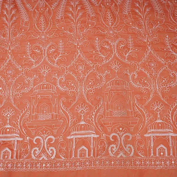 Rust_Orange_Traditional_Dori_Work_Organza_Fabric_Vfs_31519_Default_Title