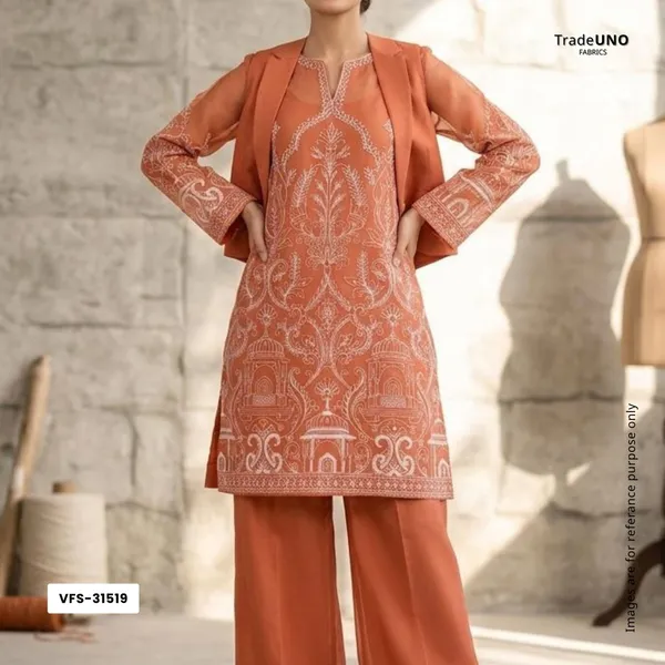 Rust_Orange_Traditional_Dori_Work_Organza_Fabric_Vfs_31519_Default_Title