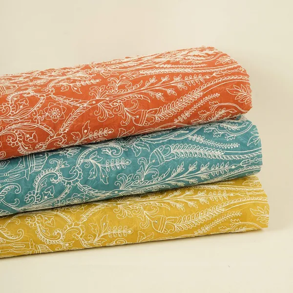 Rust_Orange_Traditional_Dori_Work_Organza_Fabric_Vfs_31519_Default_Title