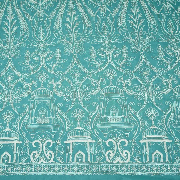 Peacock_Blue_Traditional_Dori_Work_Organza_Fabric_Vfs_31520_Default_Title