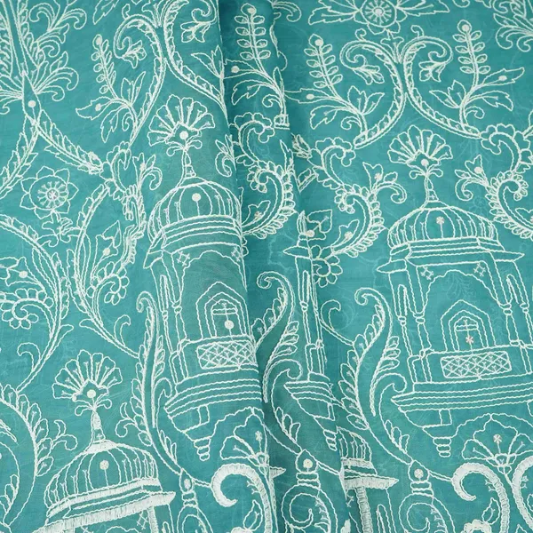 Peacock_Blue_Traditional_Dori_Work_Organza_Fabric_Vfs_31520_Default_Title