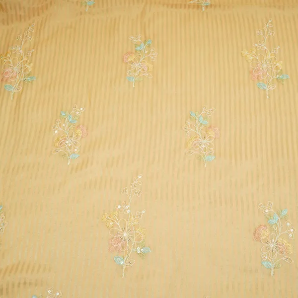 Rust_Orange_Zari_Stripes_Floral_Thread_Embroidery_Malai_Chanderi_Fabric_Vfs_31543_Default_Title