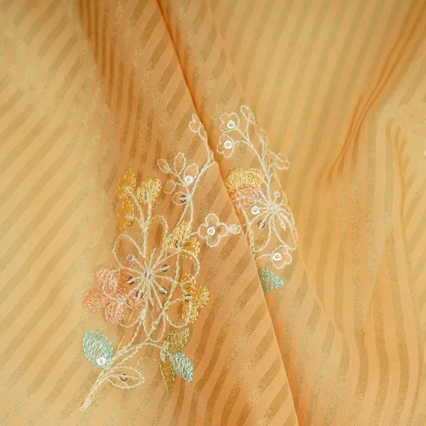 Rust_Orange_Zari_Stripes_Floral_Thread_Embroidery_Malai_Chanderi_Fabric_Vfs_31543_Default_Title