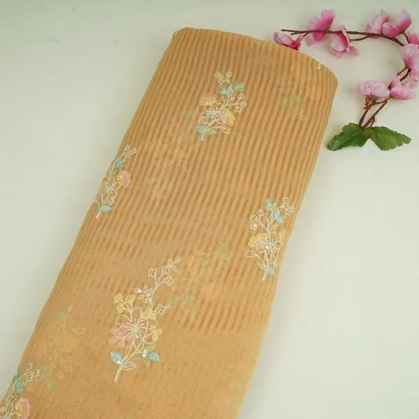 Rust_Orange_Zari_Stripes_Floral_Thread_Embroidery_Malai_Chanderi_Fabric_Vfs_31543_Default_Title