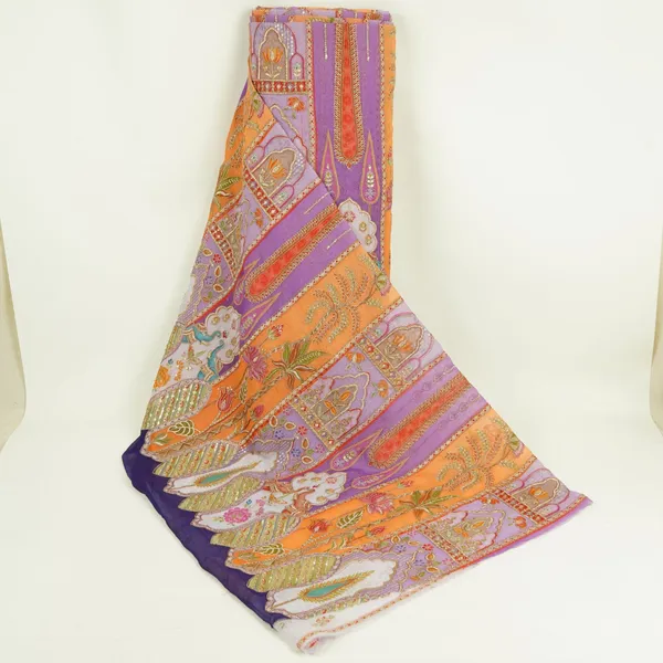 Purple_With_Multicolor_Traditional_Embroidery_Georgette_Fabric_Nvc_31555_Default_Title
