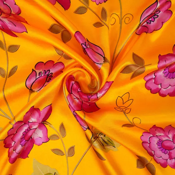 Mustard_Yellow_Floral_Print_Silk_Satin_Fabric_Nvc_31556_Default_Title