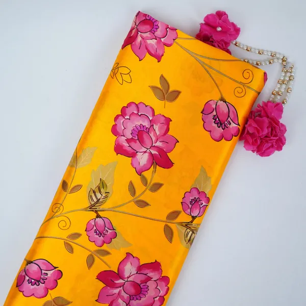 Mustard_Yellow_Floral_Print_Silk_Satin_Fabric_Nvc_31556_Default_Title