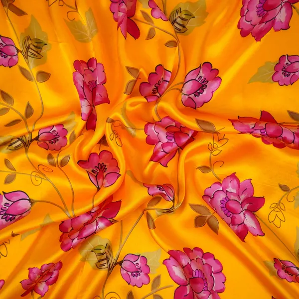 Mustard_Yellow_Floral_Print_Silk_Satin_Fabric_Nvc_31556_Default_Title