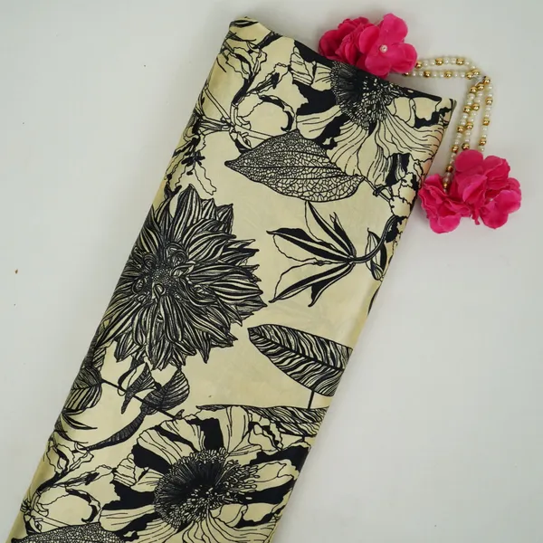 Cream_Floral_Print_Silk_Satin_Fabric_Nvc_31567_Default_Title