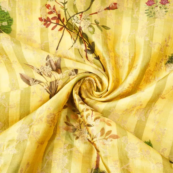 Lime_Green_Floral_Jacquard_Stripes_Raw_Mango_Silk_Fabric_Cw_31592_Default_Title