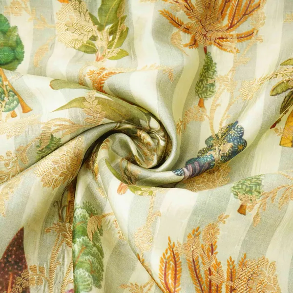 Grey_Floral_Jacquard_Print_Raw_Mango_Silk_Fabric_Cw_31594_Default_Title