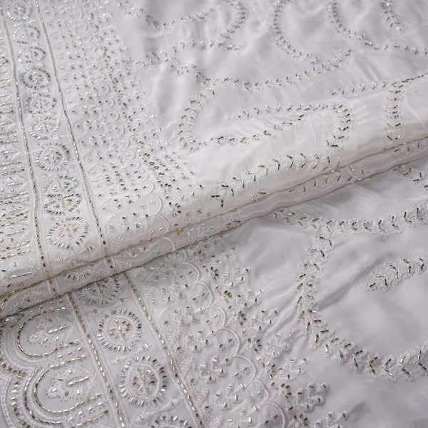 White_Dyeable_Pearl_Cutdana_Embroidery_Crepe_Fabric_Vfs_31687_Default_Title