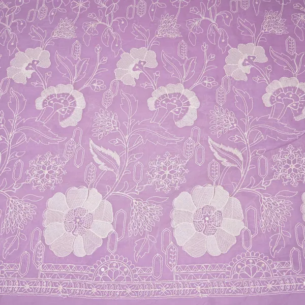 Lavender_Chikankari_Embroidery_Organza_Fabric_Vfs_31706_Default_Title