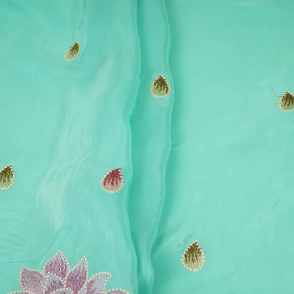 Aqua_Blue_Cutwork_Embroidery_Crepe_Fabric_Vfs_31652_Default_Title