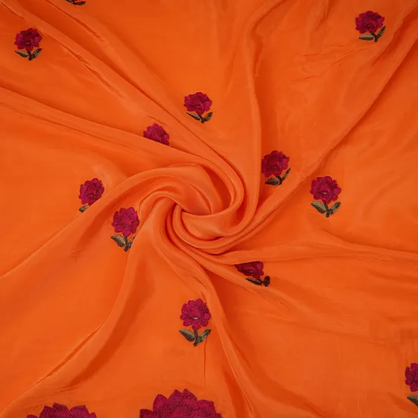 Orange_Border_Embroidery_Crepe_Fabric_Vfs_31653_Default_Title