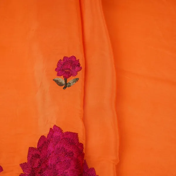 Orange_Border_Embroidery_Crepe_Fabric_Vfs_31653_Default_Title