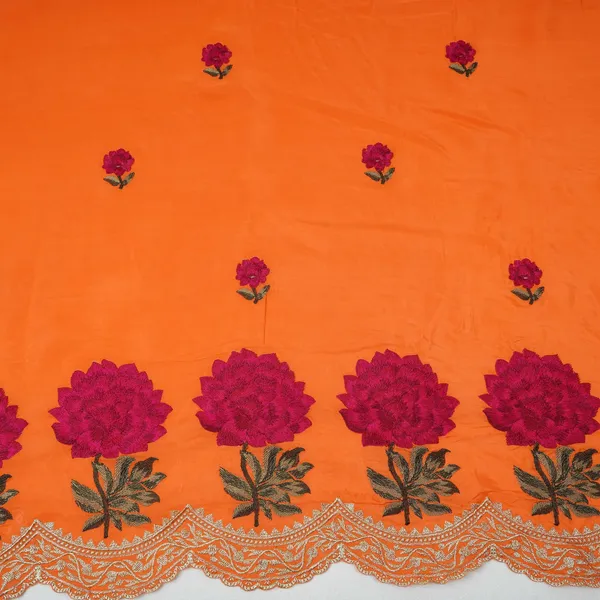 Orange_Border_Embroidery_Crepe_Fabric_Vfs_31653_Default_Title