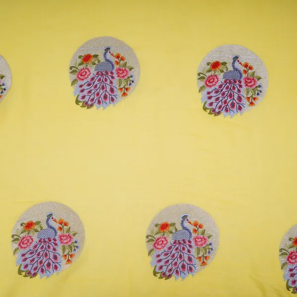 Lemon_Yellow_Floral_Buta_Patch_Embroidery_Chinon_Cotton_Slub_Fabric_Vfs_31657_Default_Title