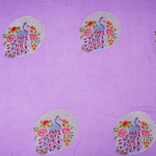 Lavender_Floral_Buta_Patch_Embroidery_Chinon_Cotton_Slub_Fabric_Vfs_31659_Default_Title