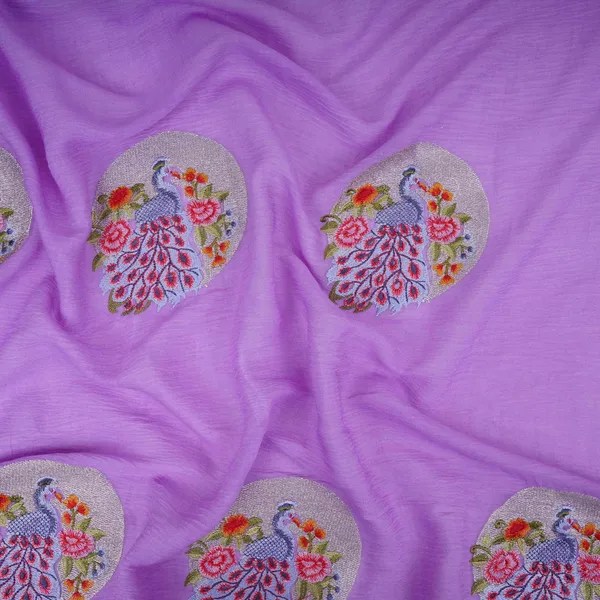 Lavender_Floral_Buta_Patch_Embroidery_Chinon_Cotton_Slub_Fabric_Vfs_31659_Default_Title
