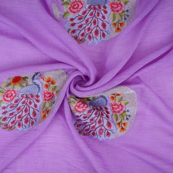 Lavender_Floral_Buta_Patch_Embroidery_Chinon_Cotton_Slub_Fabric_Vfs_31659_Default_Title