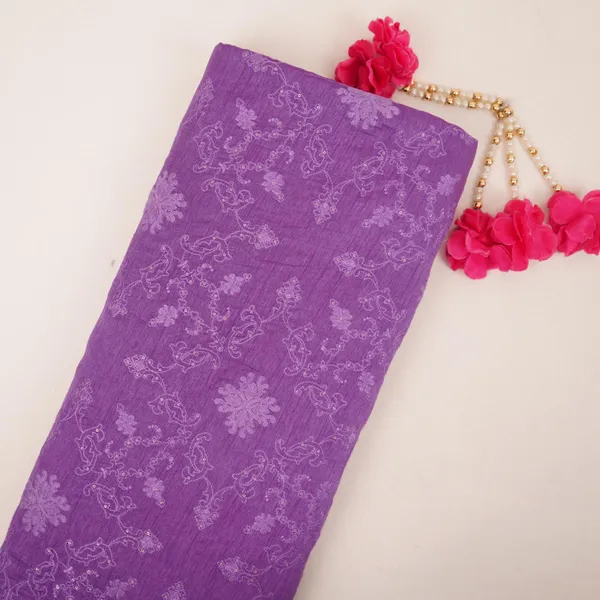 Lilac_Floral_Jaal_Embroidery_Raw_Silk_Fabric_Vfs_31668_Default_Title