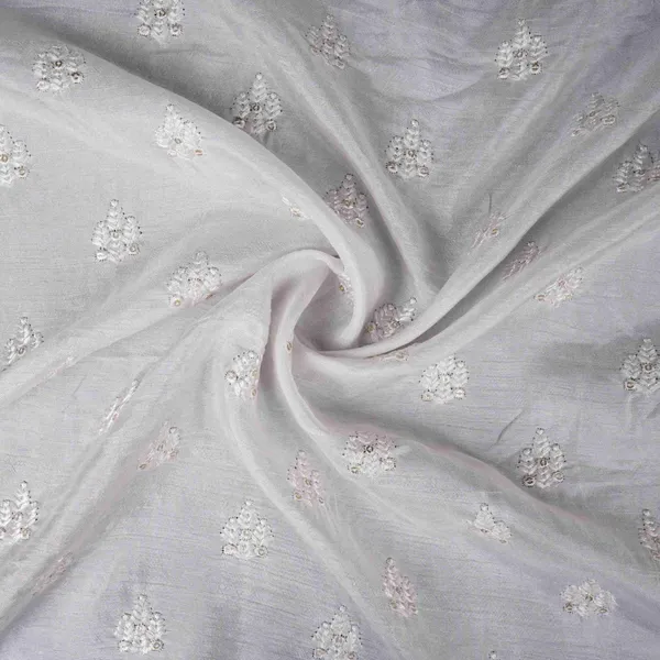 White_Dyeable_Buti_Embroidery_Dola_Silk_Fabric_Vfs_31670_Default_Title