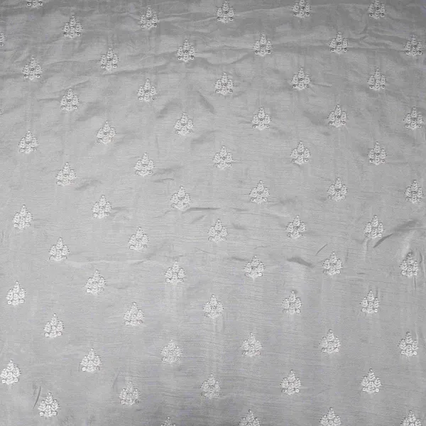 White_Dyeable_Buti_Embroidery_Dola_Silk_Fabric_Vfs_31670_Default_Title