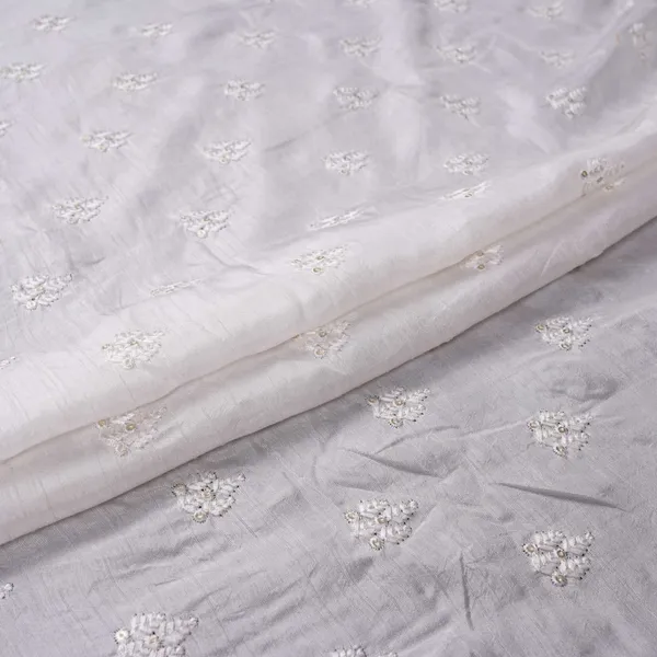 White_Dyeable_Buti_Embroidery_Dola_Silk_Fabric_Vfs_31670_Default_Title