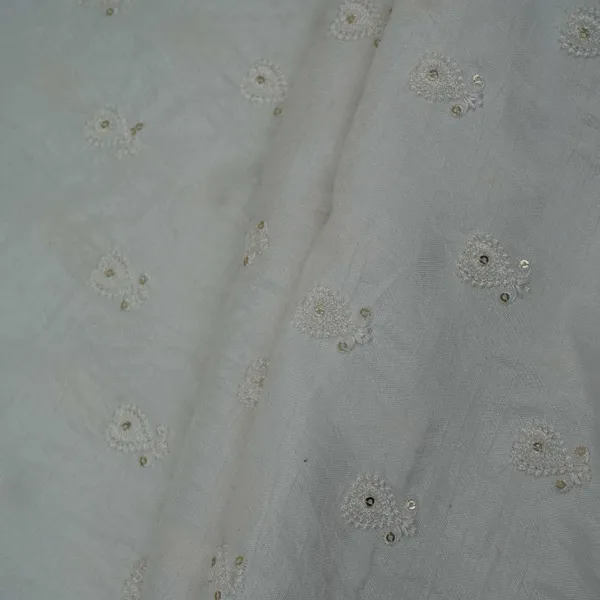 White_Dyeable_Buti_Embroidery_Dola_Silk_Fabric_Vfs_31671_Default_Title
