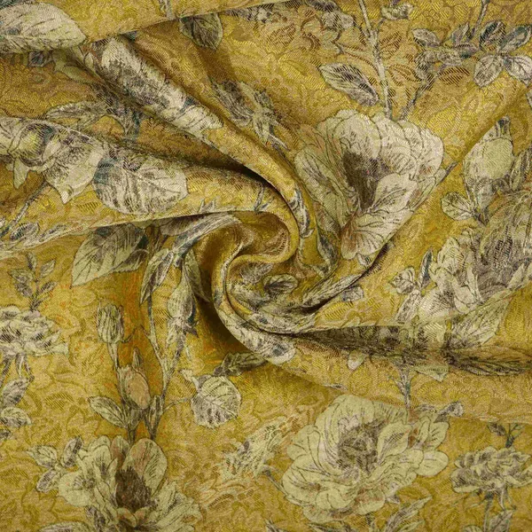Mustard_Yellow_Floral_Jacquard_Tissue_Fabric_Mtf_31794_Default_Title