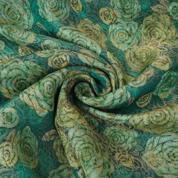 Dark_Teal_Floral_Jacquard_Tissue_Fabric_Mtf_31798_Default_Title