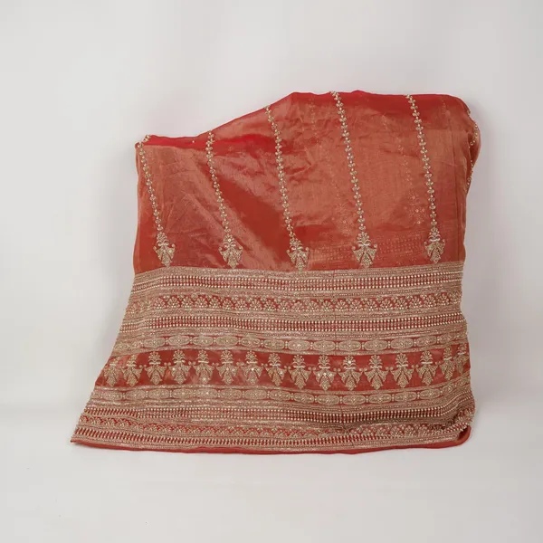 Rust_Red_Pearl_Cutdana_Embroidery_Kanjivaram_Silk_Fabric_Tfs_31784_Default_Title
