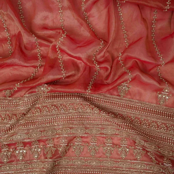 Rust_Red_Pearl_Cutdana_Embroidery_Kanjivaram_Silk_Fabric_Tfs_31784_Default_Title